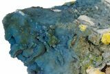 Blue-Green Plumbogummite on Pyromorphite - Yangshuo Mine, China #177173-2
